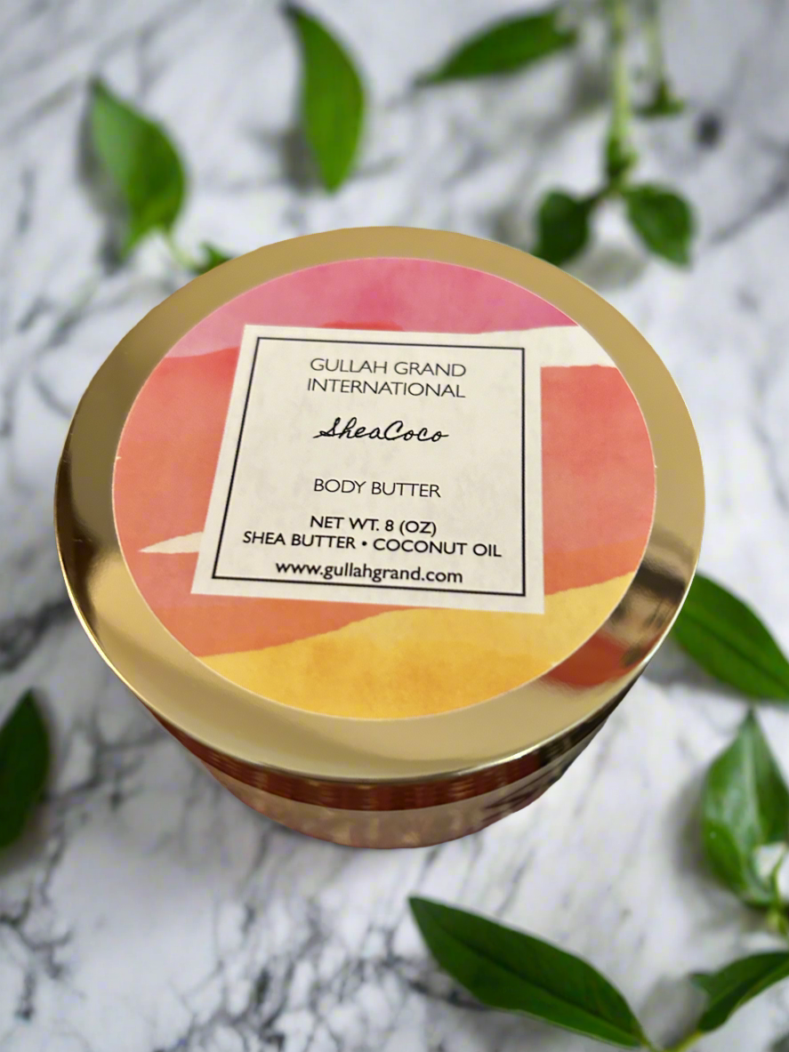 BSK4 - SheaCoco Body Butter (Raw Shea Butter Infused w/ Coconut Oil)